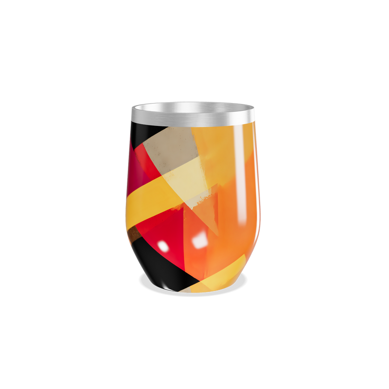 Copo Térmico Slim - Estampa Colorida Abstrata