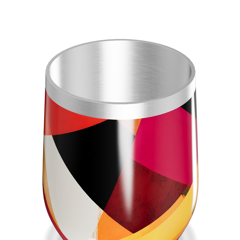 Copo Térmico Slim - Estampa Colorida Abstrata