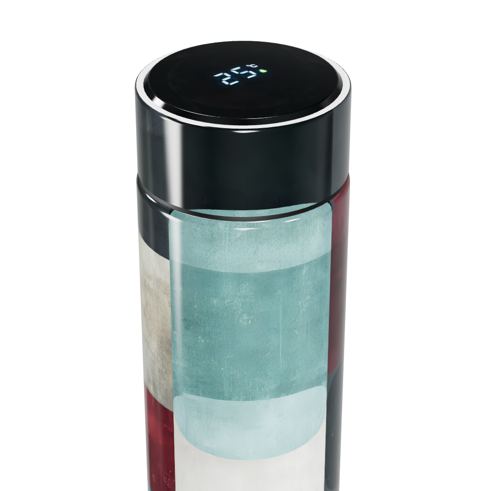 Garrafa Térmica Touch - Multicolorida Vidro