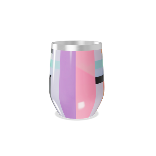 Copo Térmico Slim - Colorido Multilistrado