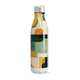 Garrafa Inox - Estampa Geométrica Colorida