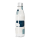 Garrafa Inox - Estampa Geométrica Azul