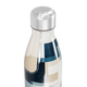 Garrafa Inox - Estampa Geométrica Azul