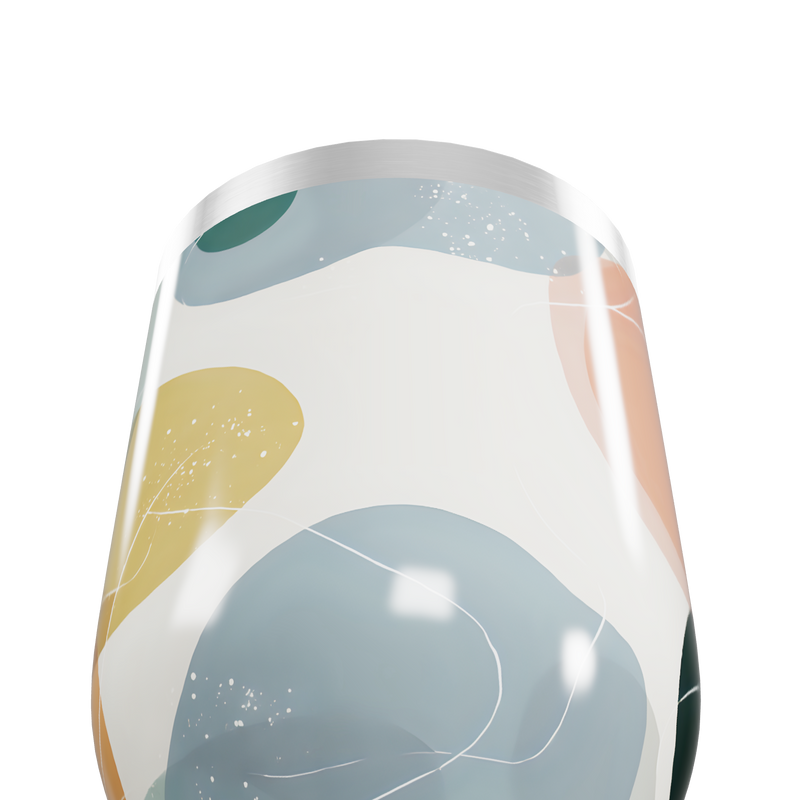 Copo Térmico Slim - Abstrato Colorido Inox