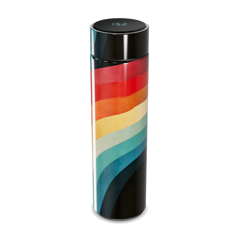 Garrafa Térmica Touch - Estampa Colorida Vertical