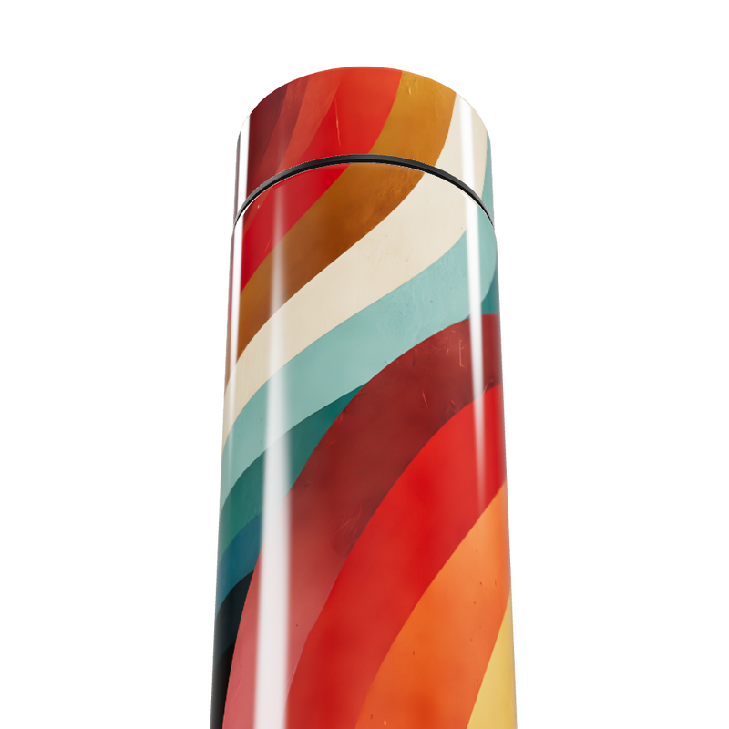 Garrafa Térmica Touch - Estampa Colorida Vertical