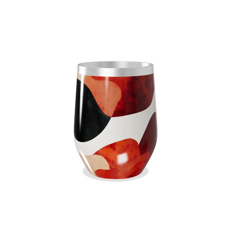 Copo Térmico Slim - Estampa Abstrata Colorida