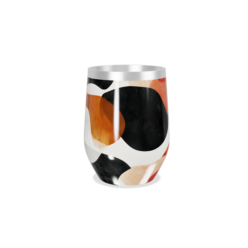 Copo Térmico Slim - Estampa Abstrata Colorida