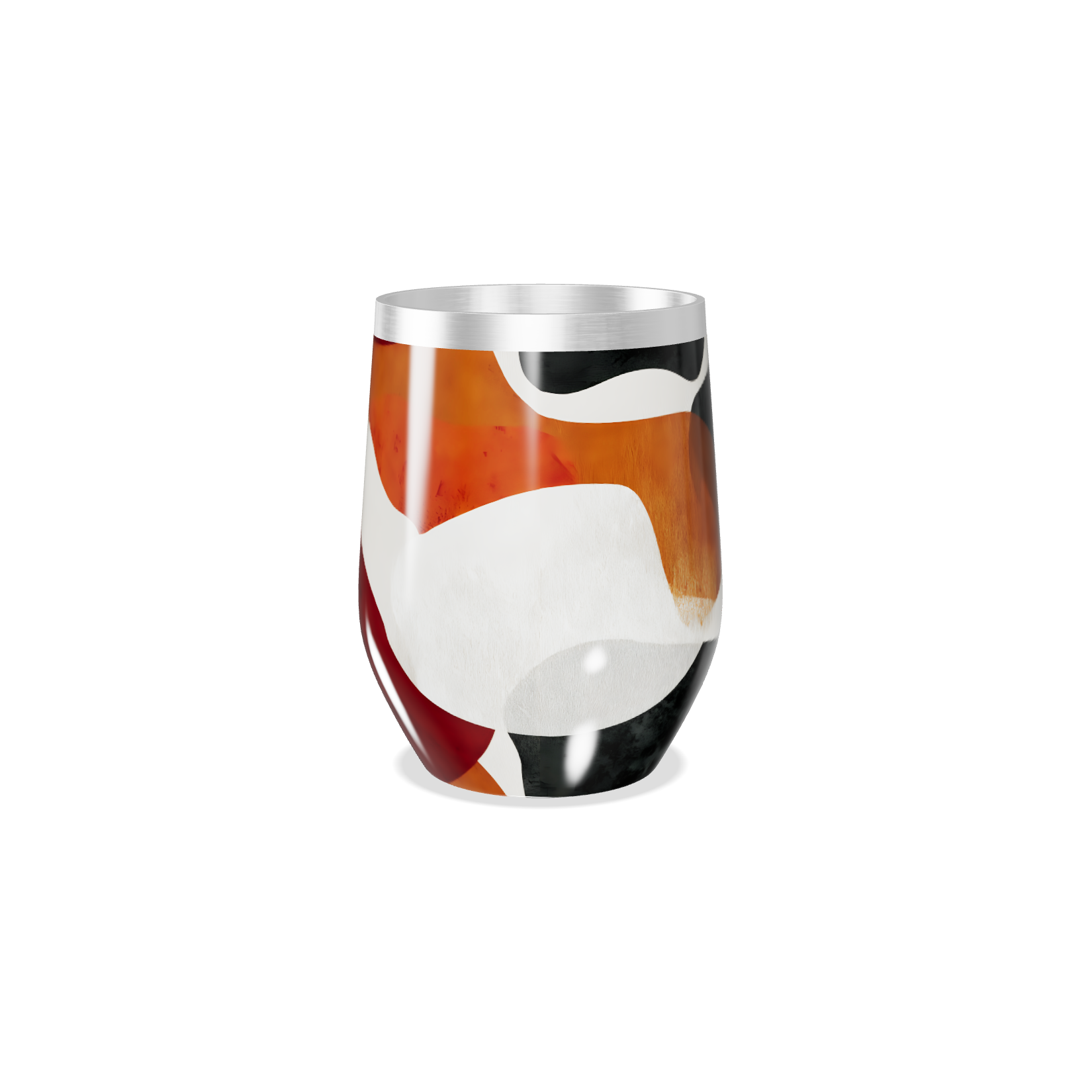 Copo Térmico Slim - Estampa Abstrata Colorida