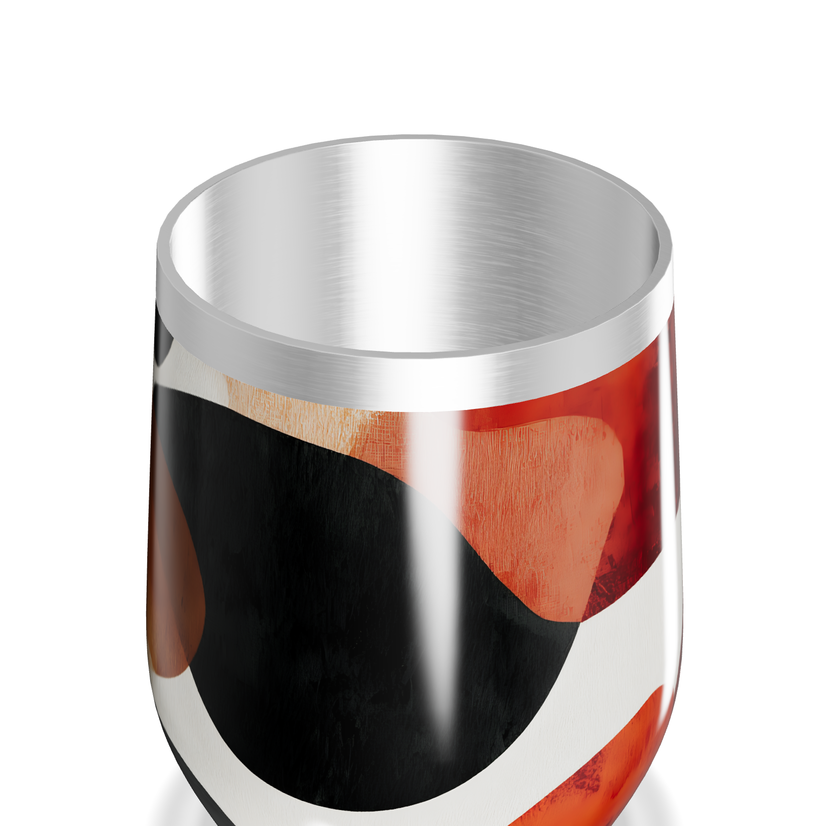 Copo Térmico Slim - Estampa Abstrata Colorida