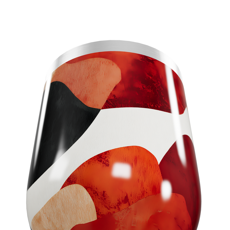 Copo Térmico Slim - Estampa Abstrata Colorida