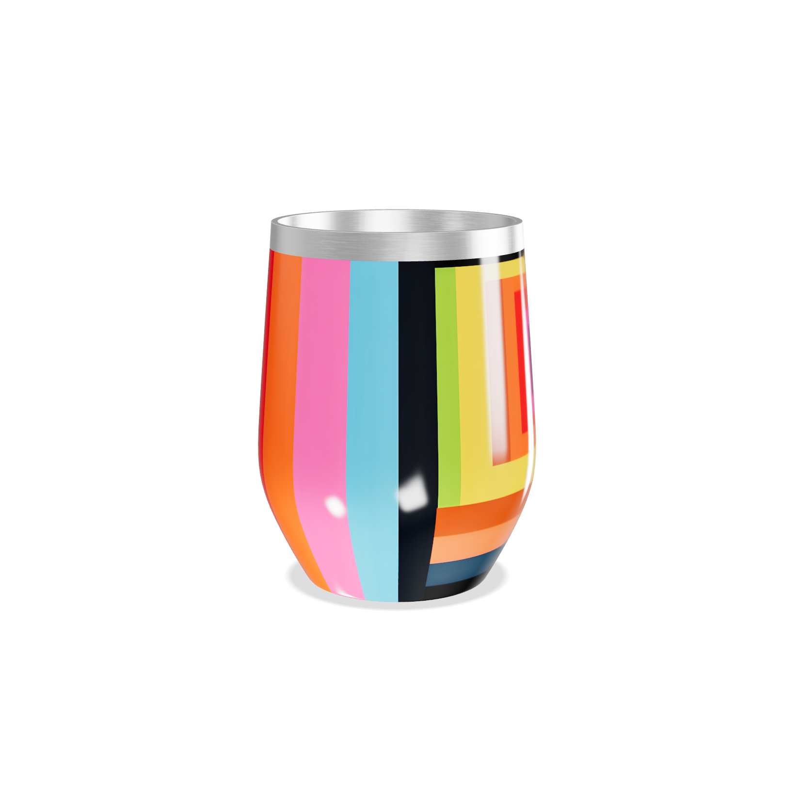 Copo Térmico Slim - Colorido em Aço Inox