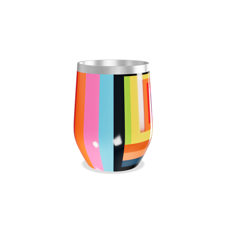 Copo Térmico Slim - Colorido em Aço Inox