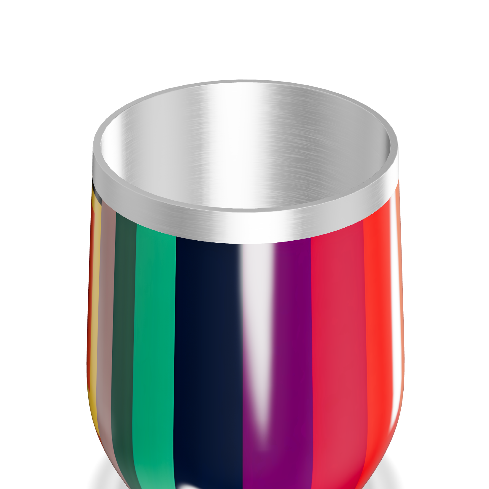 Copo Térmico Slim - Colorido em Aço Inox