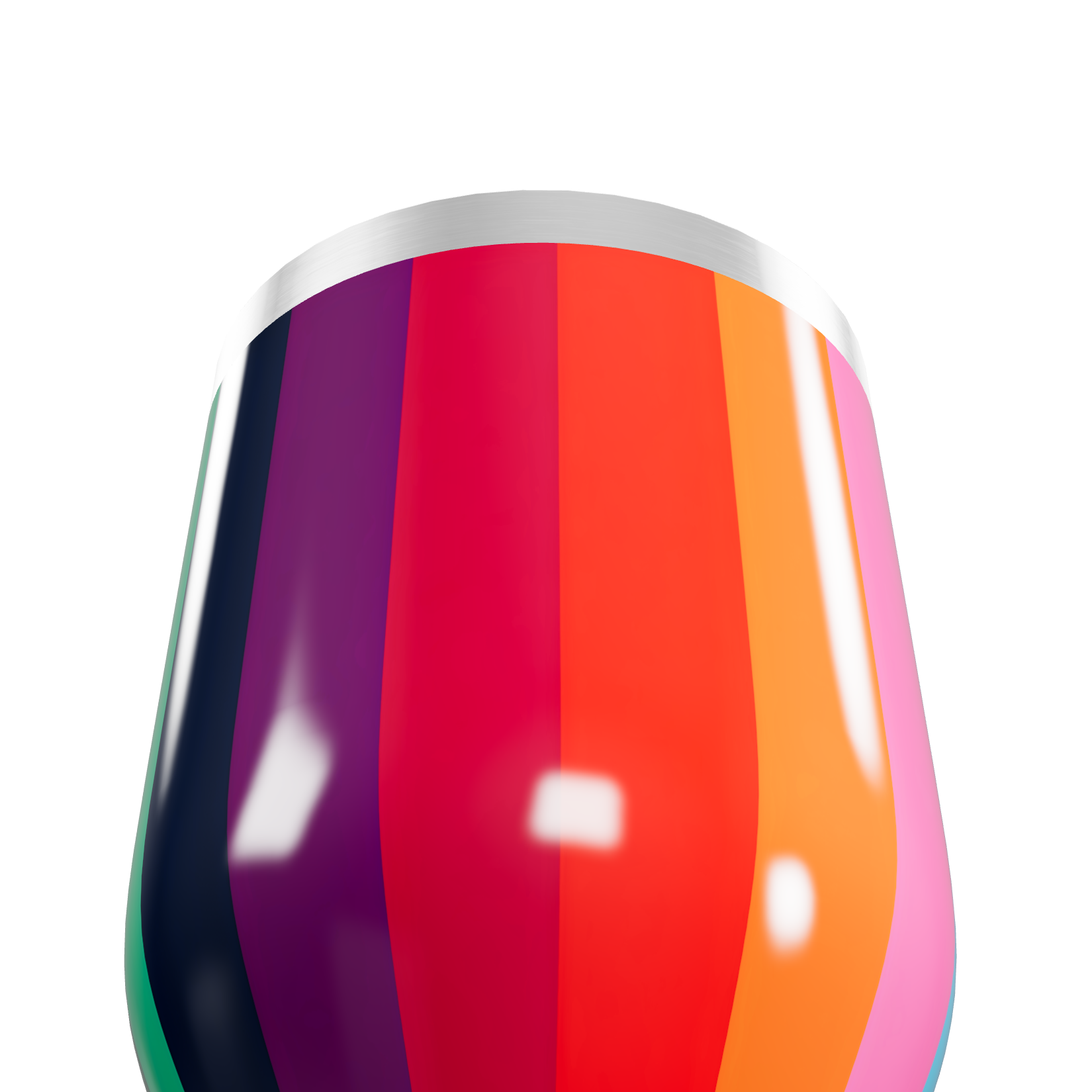 Copo Térmico Slim - Colorido em Aço Inox