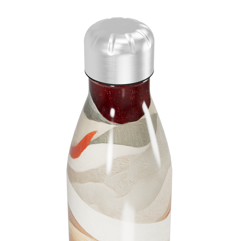 Garrafa Inox - Estampada Ondas Coloridas