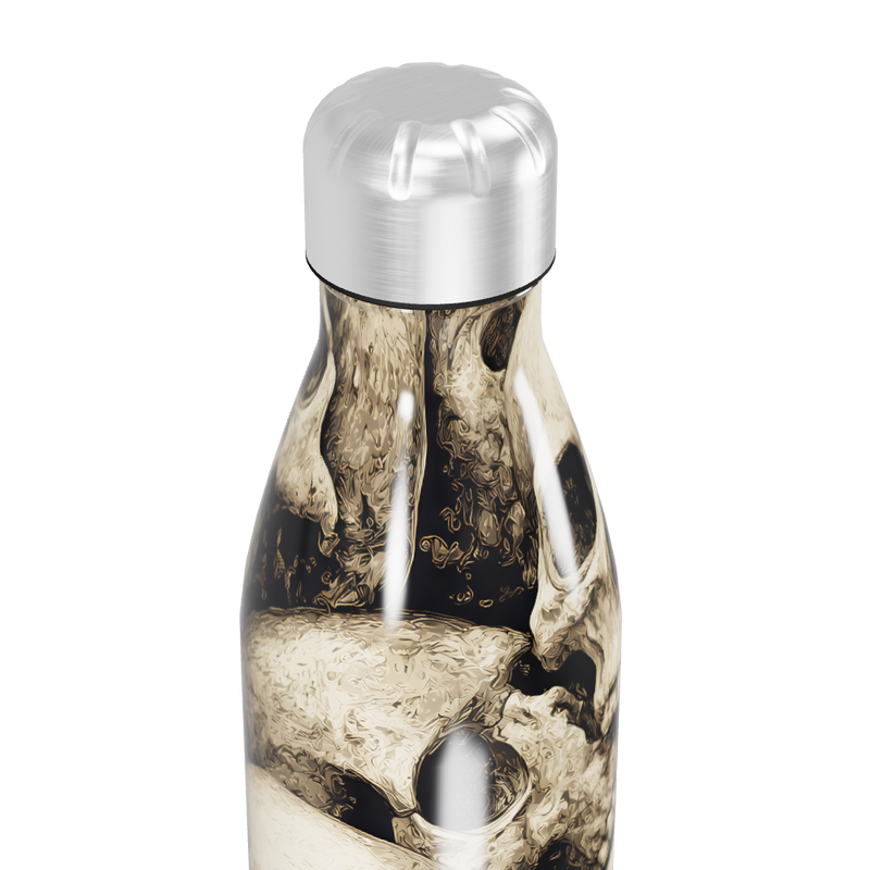 Garrafa Inox - Estampa Caveiras