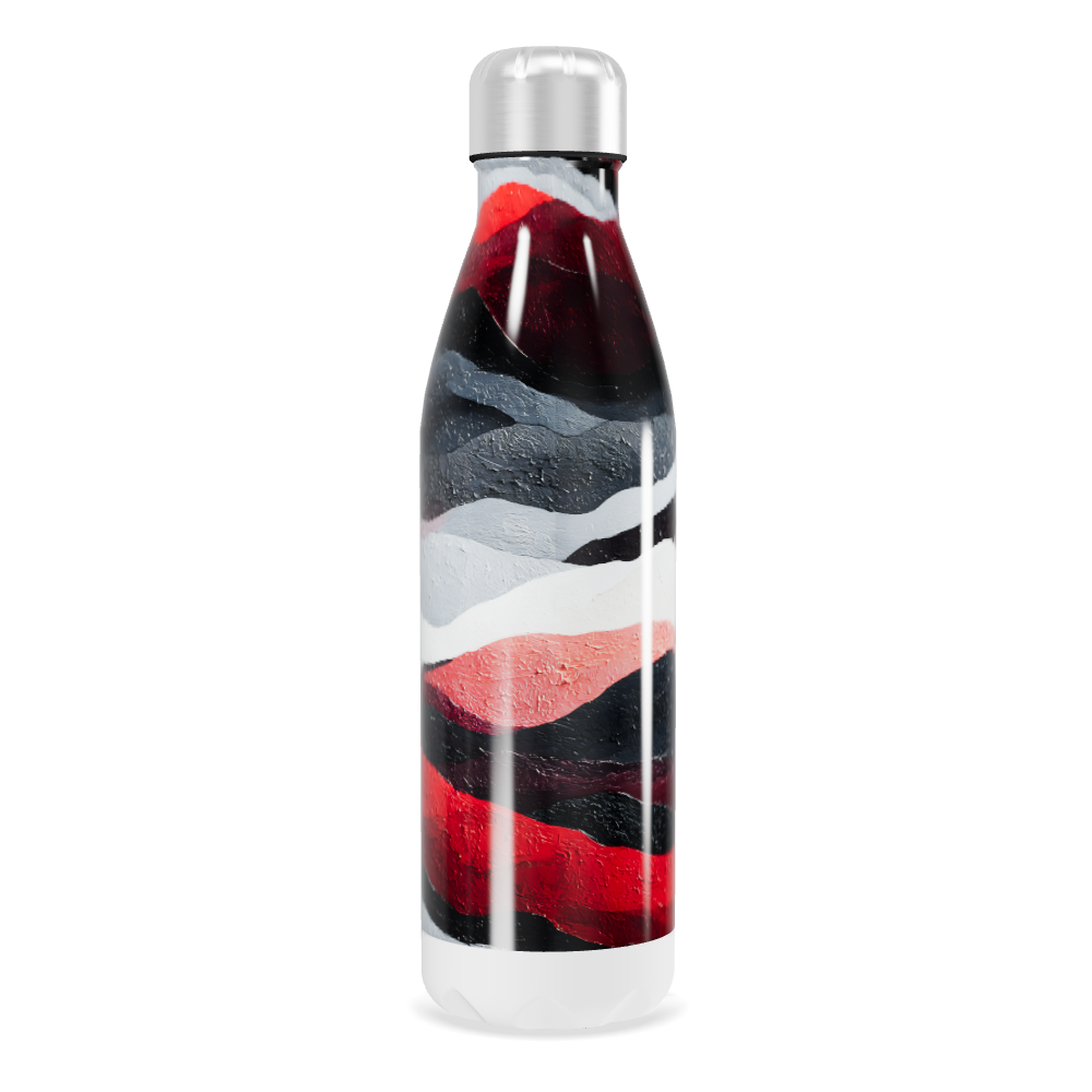 Garrafa Inox - Listras Coloridas