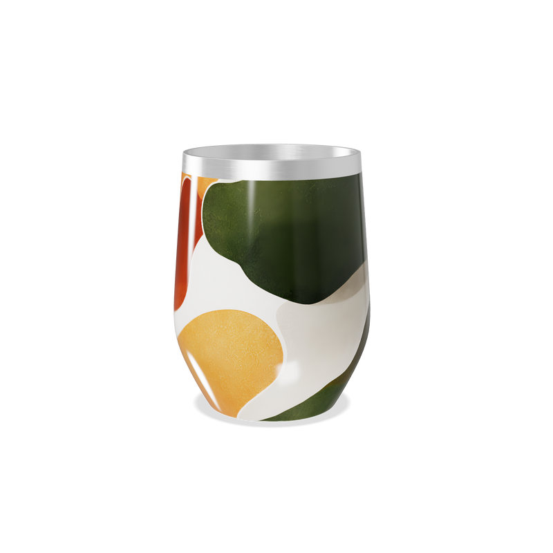 Copo Térmico Slim - Estampa Colorida Aço Inox