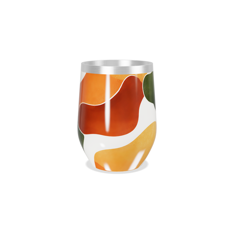 Copo Térmico Slim - Estampa Colorida Aço Inox