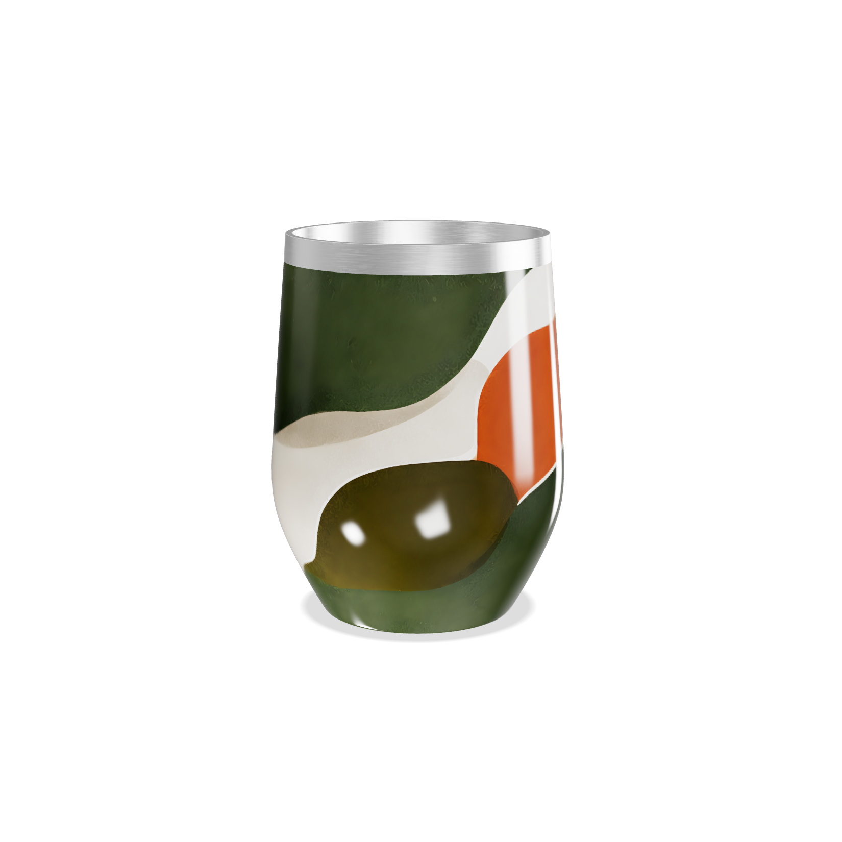 Copo Térmico Slim - Estampa Colorida Aço Inox