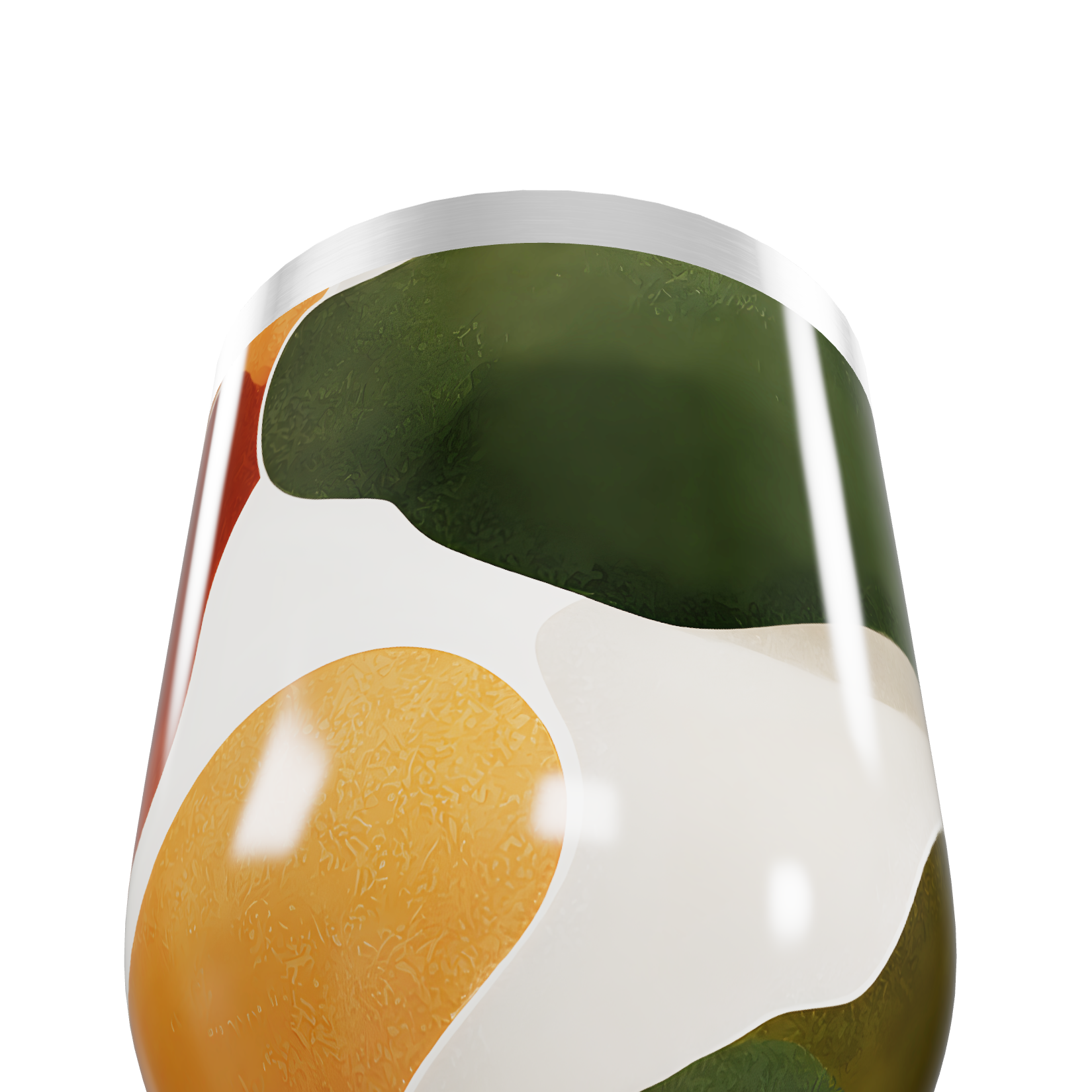 Copo Térmico Slim - Estampa Colorida Aço Inox