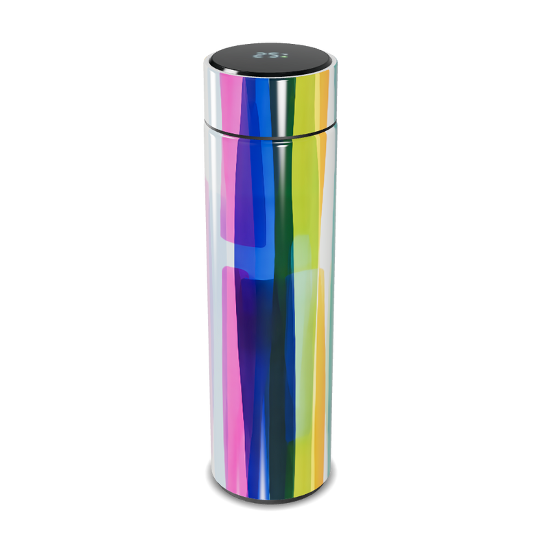Garrafa Térmica Touch - Arco-íris Inox