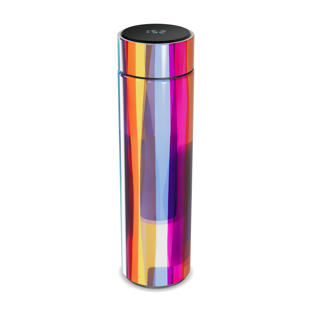 Garrafa Térmica Touch - Arco-íris Inox