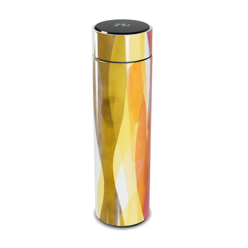 Garrafa Térmica Touch - Colorida Digital LED