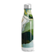 Garrafa Inox Estampa Verde Abstrata