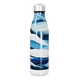 Garrafa Inox - Estampa Azul e Branca