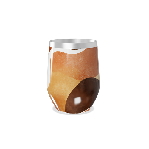 Copo Térmico Slim - Estampa Abstrata Colorida