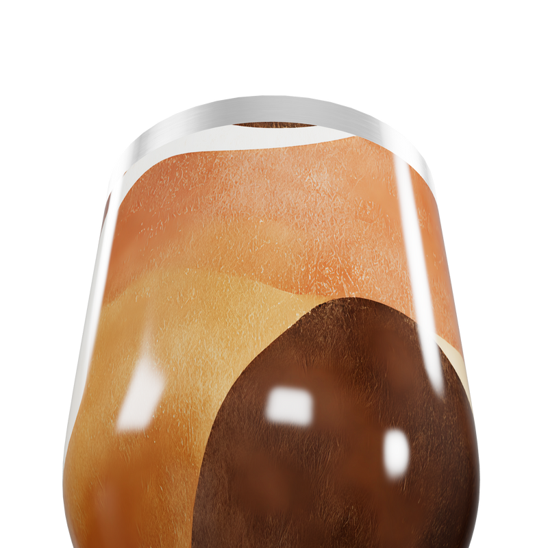 Copo Térmico Slim - Estampa Abstrata Colorida