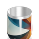Copo Térmico Slim - Geométrico Colorido Inox