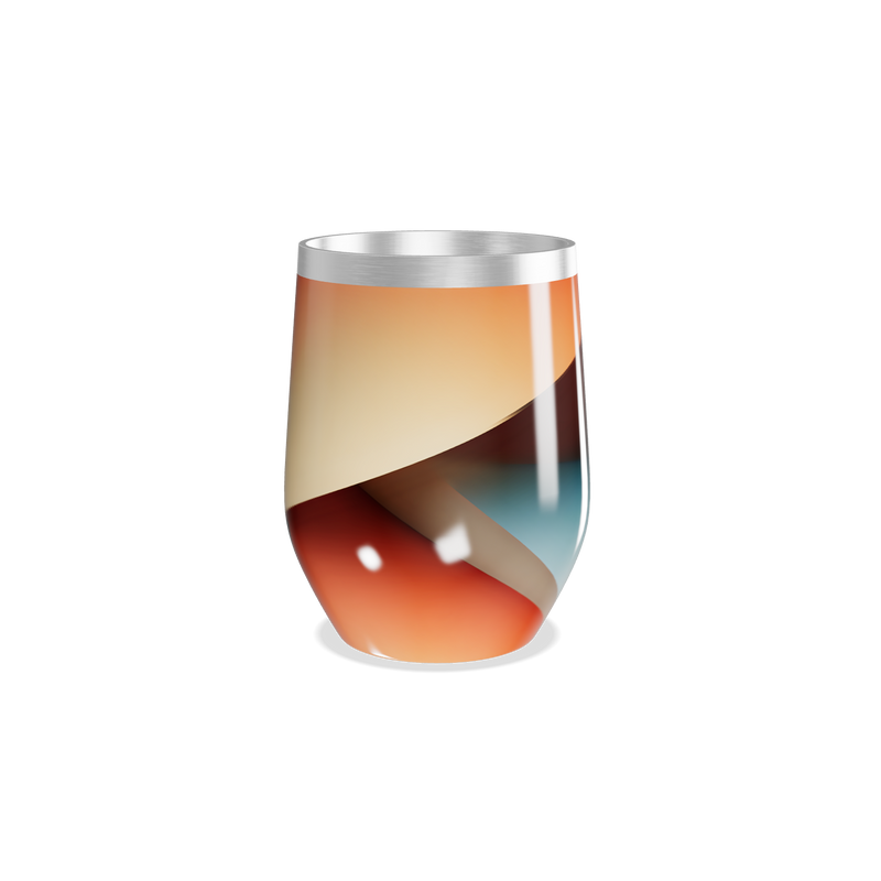 Copo Térmico Slim - Colorido Abstrato