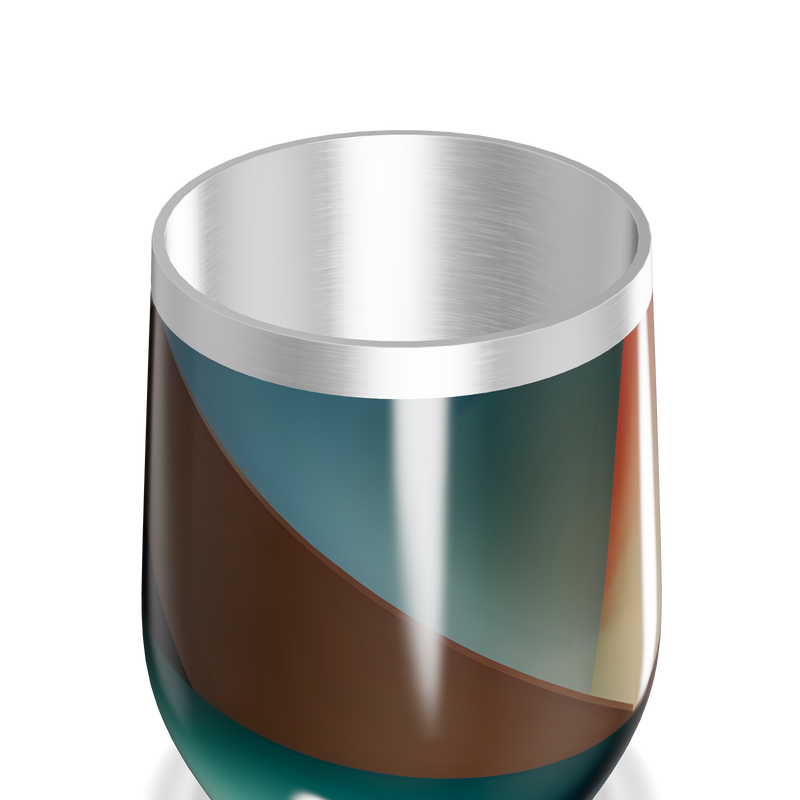 Copo Térmico Slim - Colorido Abstrato