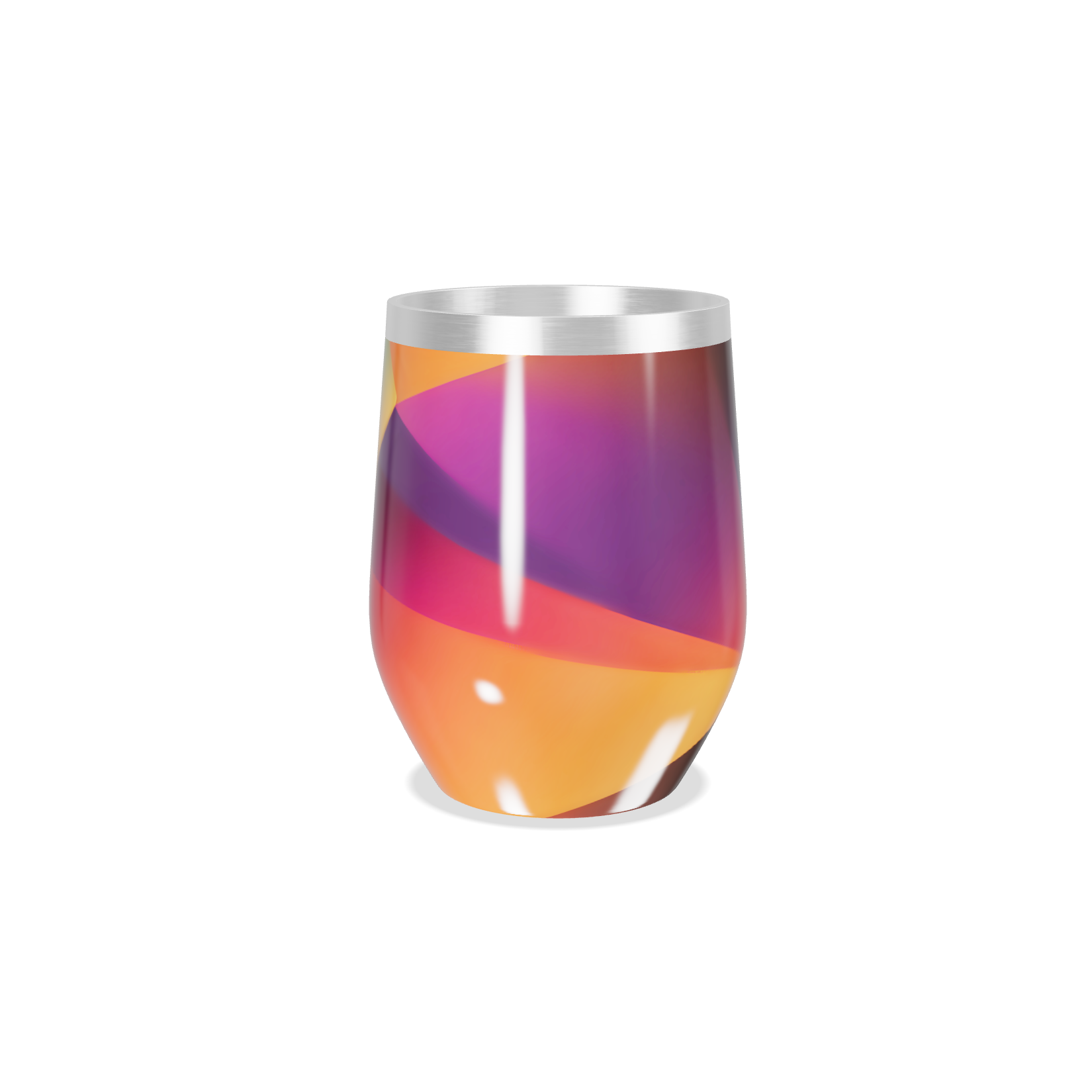 Copo Térmico Slim - Multicolorido Inox