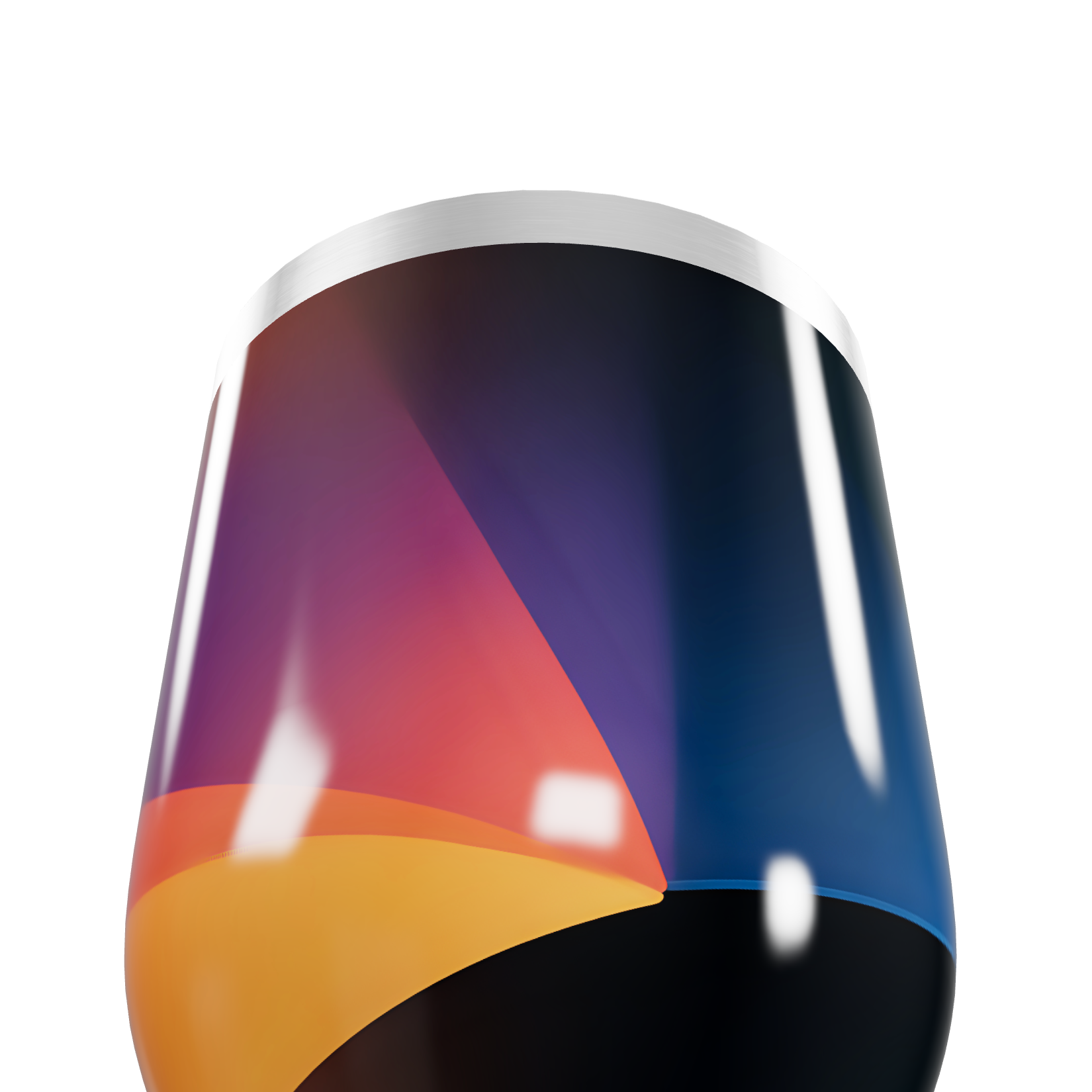 Copo Térmico Slim - Multicolorido Inox