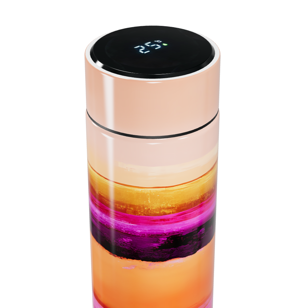 Garrafa Térmica Touch - Multicolorida Digital