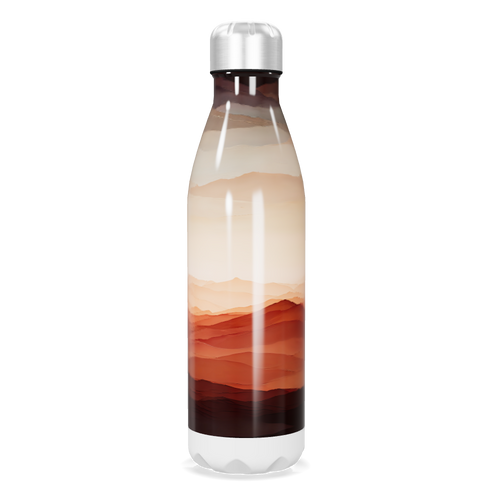 Garrafa Inox - Design Montanhas