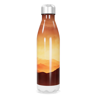 Garrafa Inox - Paisagem Pôr do Sol