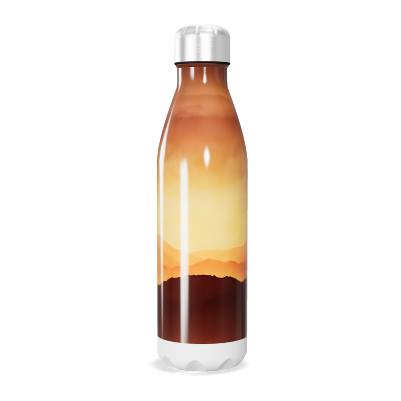 Garrafa Inox - Paisagem Pôr do Sol