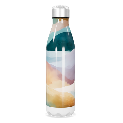 Garrafa Inox Estampada Colorida 500ml