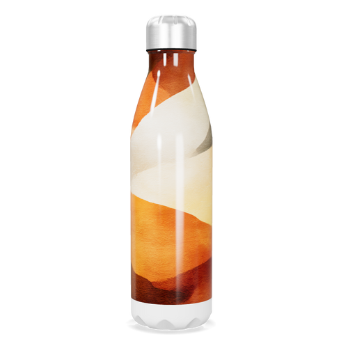 Garrafa Inox - Estampa Abstrata Colorida