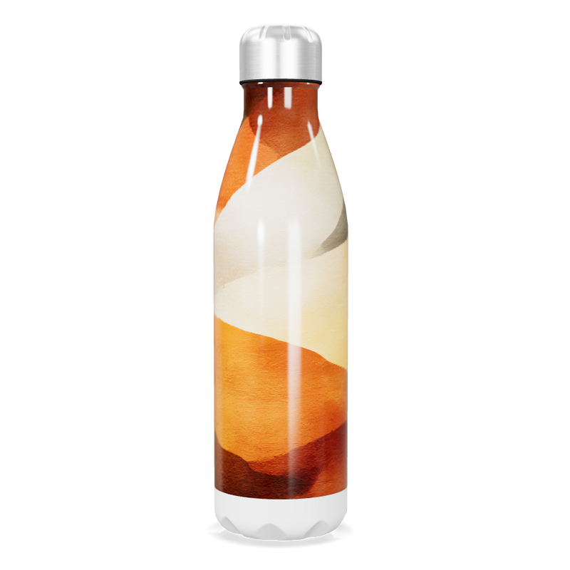 Garrafa Inox - Estampa Abstrata Colorida