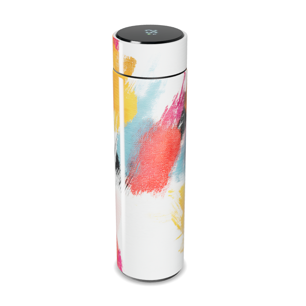 Garrafa Térmica Touch - Estampa Colorida Digital