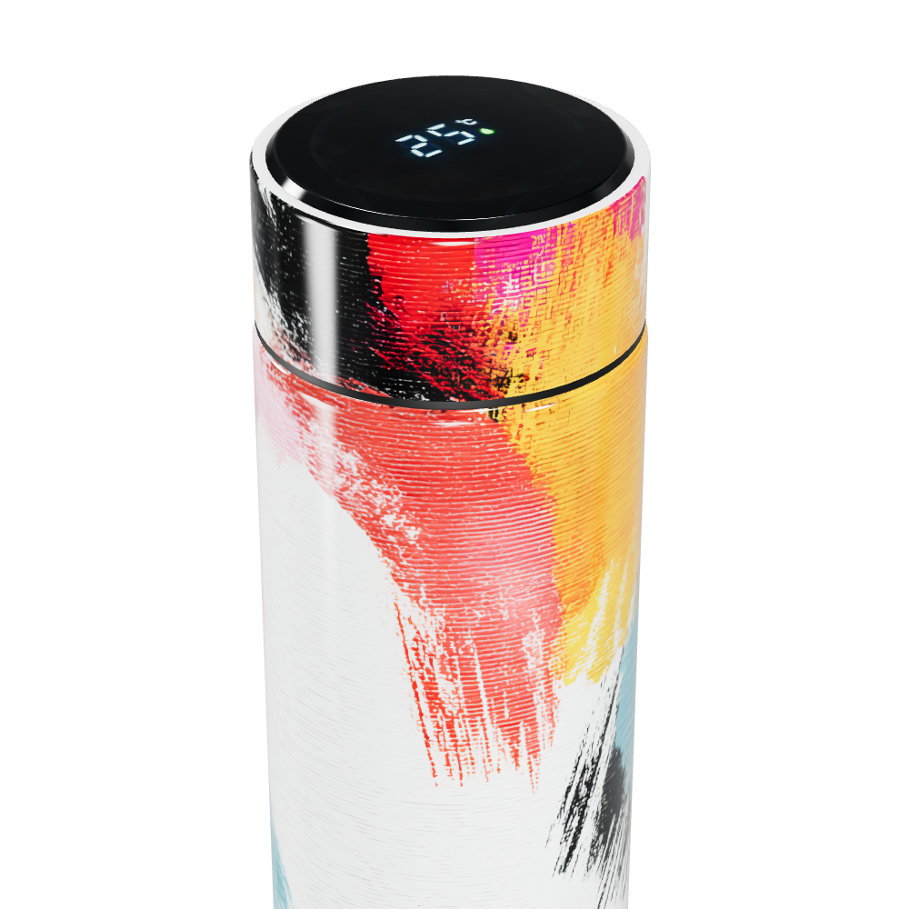 Garrafa Térmica Touch - Estampa Colorida Digital