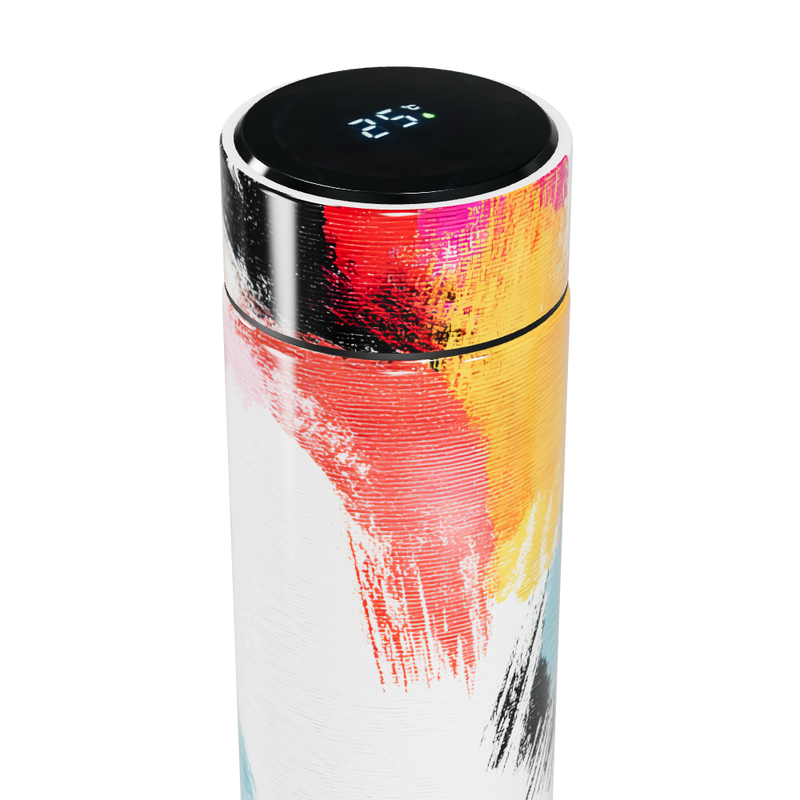Garrafa Térmica Touch - Estampa Colorida Digital