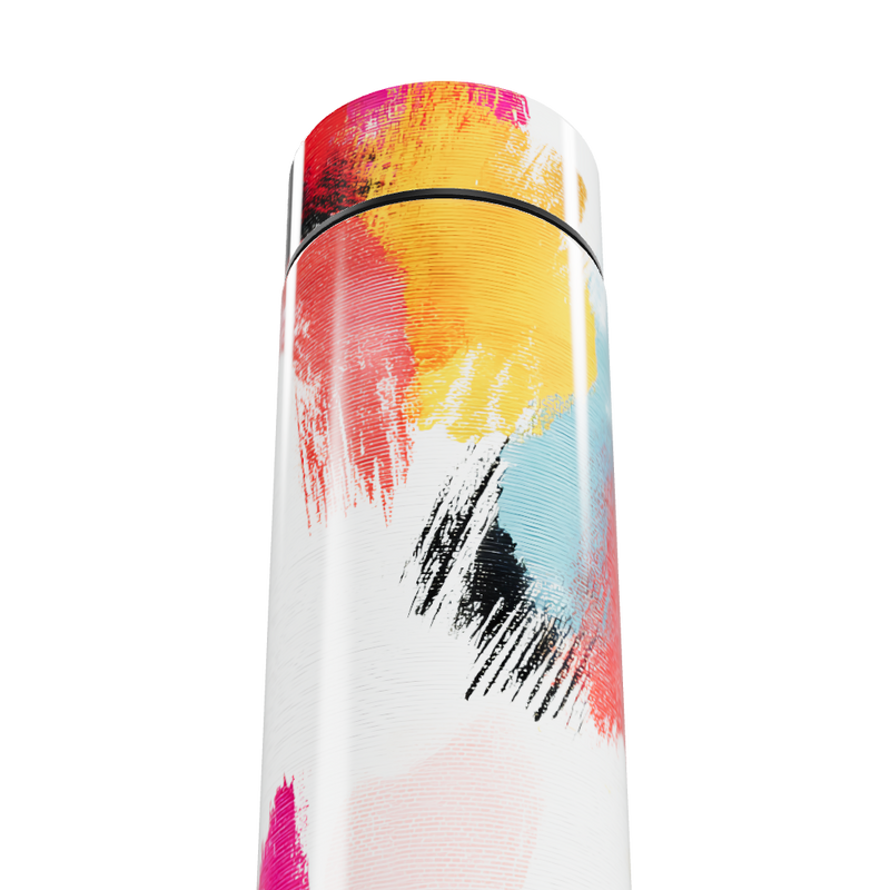 Garrafa Térmica Touch - Estampa Colorida Digital