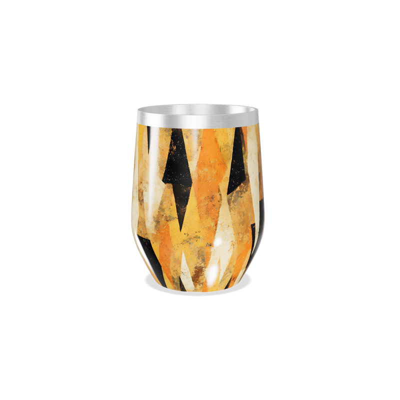 Copo Térmico Slim - Verde Listrado Inox